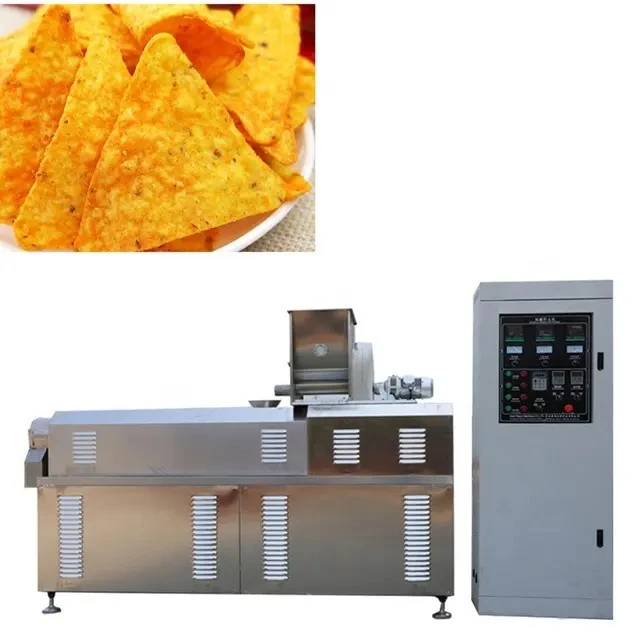 Fried Corn Chips Extruding Production Line