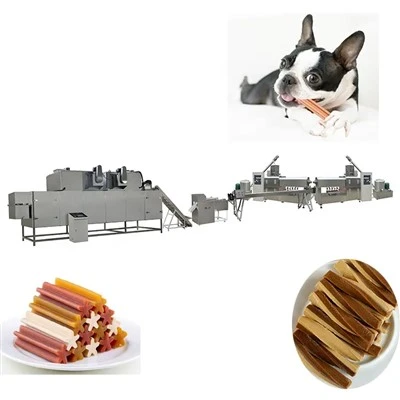 Ekstrudoitu lemmikkieläinten pureskelulinja