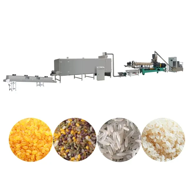 Re-produced Extruded Rice Processing Machine
