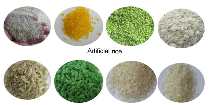 Re-produced Extruded Rice Processing Machine